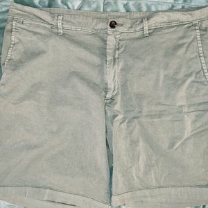 Flat front shorts